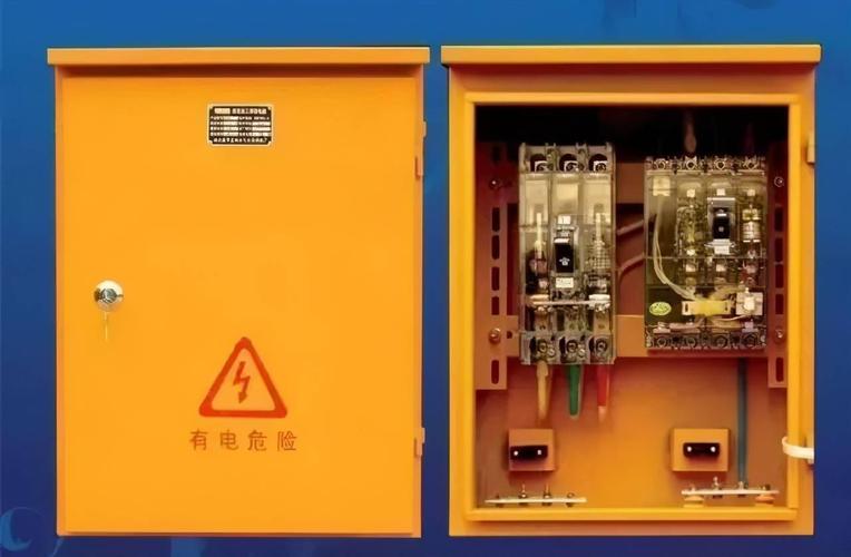 塔式起重机等设备动力开关箱示意图